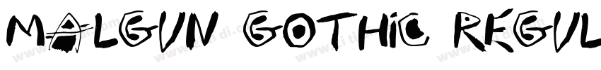 Malgun Gothic Regula字体转换 Malgun Gothic Regula字体转换
